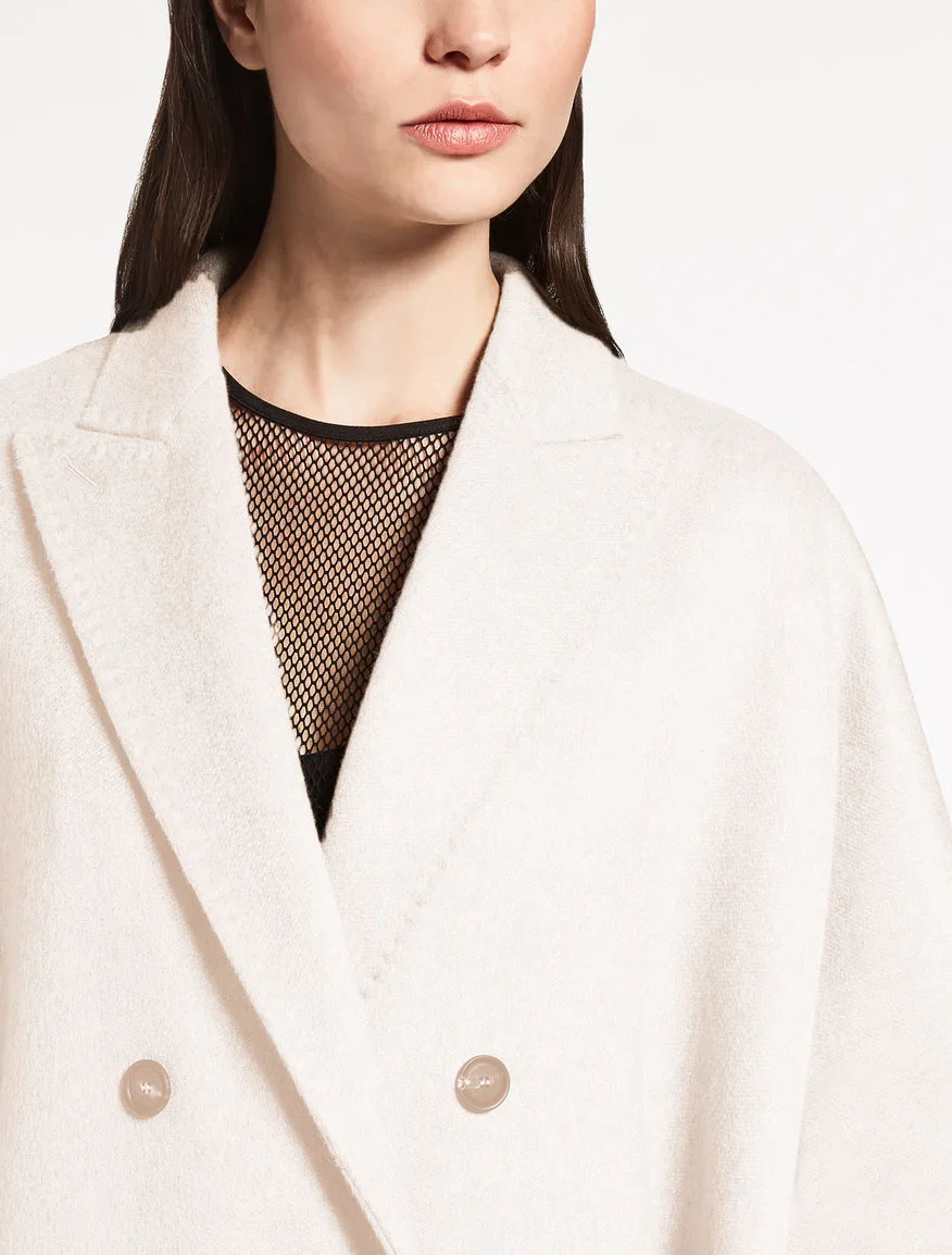 Savabien Solid Long Sleeve Wool Trench Coat Cloak Lapel Loose Casual Oversized Elegant Runway Cape Korean Warm Woolen | Женская одежда