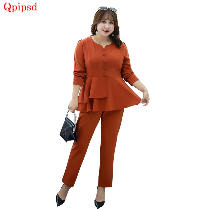 Large Size Womens Clothing 2023 Spring Autumn Fashion 2 Piece Suit Set Womens Solid Slim Suit Female Loose Tops+long Pants Suits
Large Size Womens Clothing 2023 Spring Autumn Fashion 2 Piece Suit Set Womens Solid Slim Suit Female Loose Tops+long Pants Suits