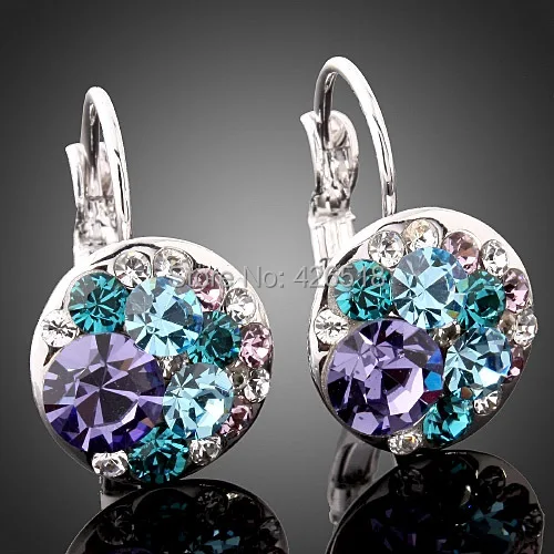 Delicate Colourful Austrian Crystals Earrings Pure Handmade Fashionable Elegance Gift To Girlfriend Free Shipping
Delicate Colourful Austrian Crystals Earrings Pure Handmade Fashionable Elegance Gift To Girlfriend Free Shipping