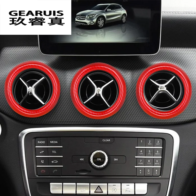 Car Styling Center Console Air Outlet Panel Cover Stickers For Mercedes Benz A GLA CLA Class W176 X156 C117 Interior Accessories
Car Styling Center Console Air Outlet Panel Cover Stickers For Mercedes Benz A GLA CLA Class W176 X156 C117 Interior Accessories
