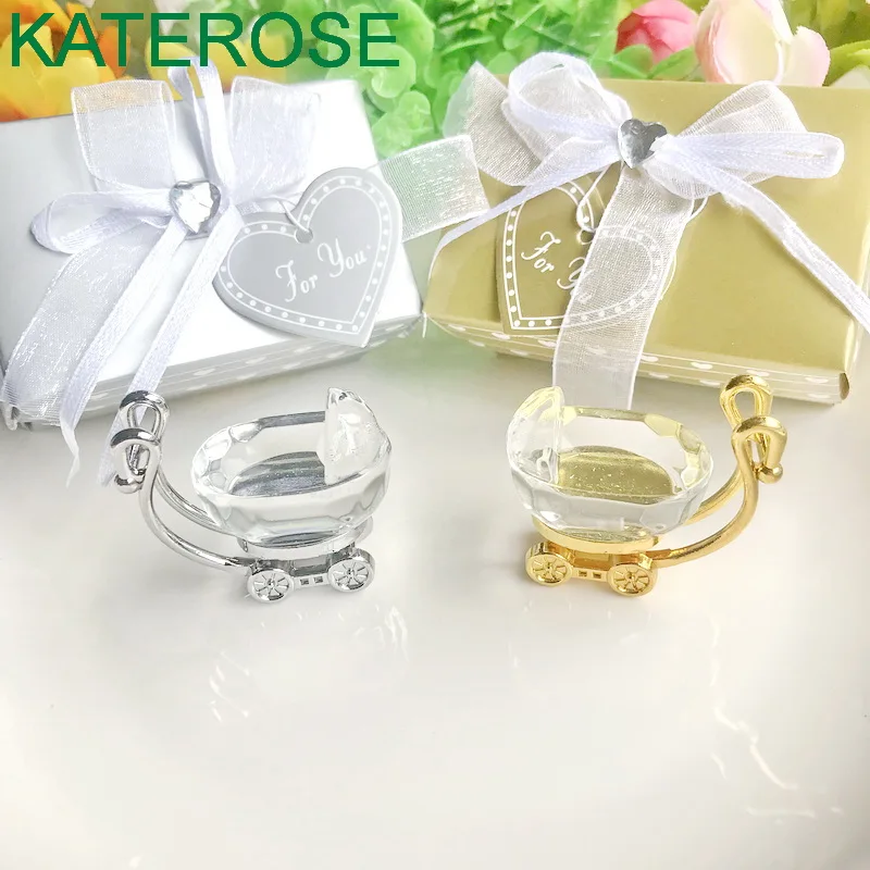 Gold/Silver Color Crystal Baby Carriage Baby Christening Party Favors and Gifts Baby Shower Boy Girl Birthday Party Gifts
Gold/Silver Color Crystal Baby Carriage Baby Christening Party Favors and Gifts Baby Shower Boy Girl Birthday Party Gifts