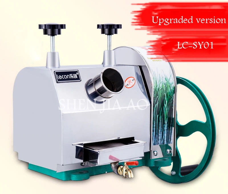 Commercial Sugarcane juicer LC-SY01 Hand held stainless steel desktop sugar cane machine, cane-juice squeezer, cane crusher 1pc
Commercial Sugarcane juicer LC-SY01 Hand held stainless steel desktop sugar cane machine, cane-juice squeezer, cane crusher 1pc