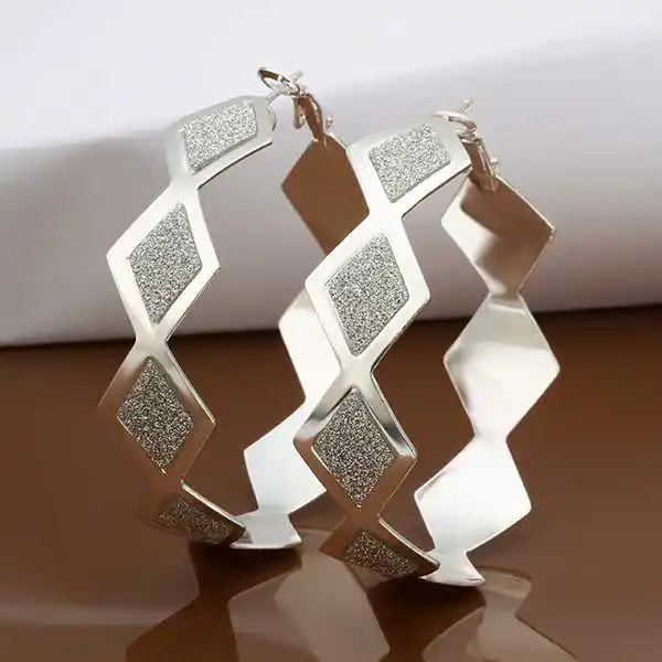 Оптовая продажа серебряные серьги серебро Модные украшения новое прибытие Стиль