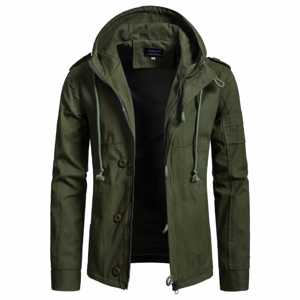 Spring Autumn Cotton Hooded Jacket Men Zipper Button Casual hoodies Jackets and Coats Male England Style Outwear Jacket Winter
Spring Autumn Cotton Hooded Jacket Men Zipper Button Casual hoodies Jackets and Coats Male England Style Outwear Jacket Winter