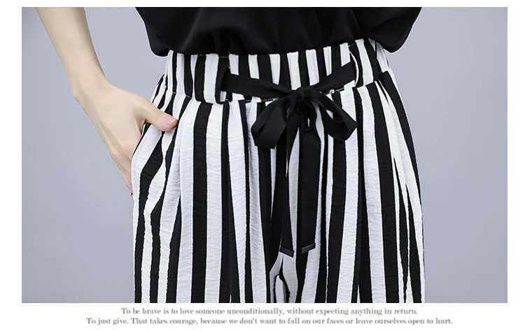 Plus Size 4xl Women 2 Piece Set Top And Pants Striped Ensemble Femme Deux Pieces Casual Two Piece Outfits Women's Tracksuits
Plus Size 4xl Women 2 Piece Set Top And Pants Striped Ensemble Femme Deux Pieces Casual Two Piece Outfits Women's Tracksuits