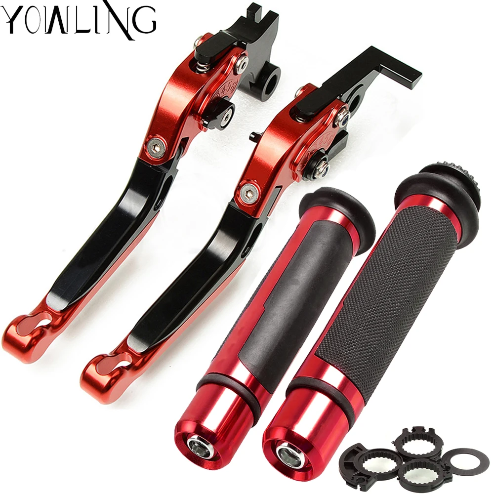 Motorcycle Accessories Folding Extendable Brake Clutch Levers and Handlebar Hand Grips For SUZUKI GSX1100F 1992, GSXR1100 1991
Motorcycle Accessories Folding Extendable Brake Clutch Levers and Handlebar Hand Grips For SUZUKI GSX1100F 1992, GSXR1100 1991