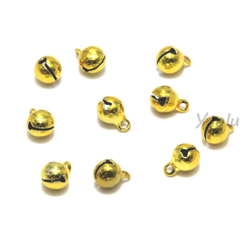 50 шт./лот Jingle Bell Подвески старинные золотистые круглые подвески в форме кота 9x6 мм
50 шт./лот Jingle Bell Подвески старинные золотистые круглые подвески в форме кота 9x6 мм