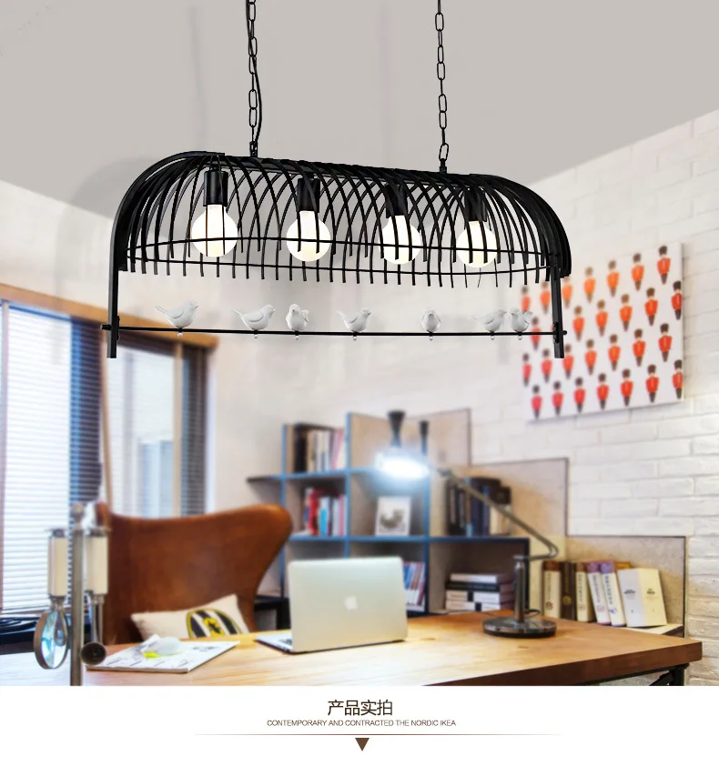 loft vintage retro industrial Iron Bird Cage Chandelier Cafe pub bar hanging light 110-240V
loft vintage retro industrial Iron Bird Cage Chandelier Cafe pub bar hanging light 110-240V