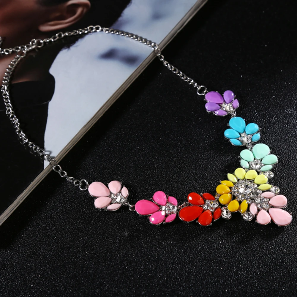 Fashion Choker pendants Necklace For Women Acrylic Gems Drop Silver Plated Statement Necklace Wholesale Fashion Jewelry XY-N244
Fashion Choker pendants Necklace For Women Acrylic Gems Drop Silver Plated Statement Necklace Wholesale Fashion Jewelry XY-N244
