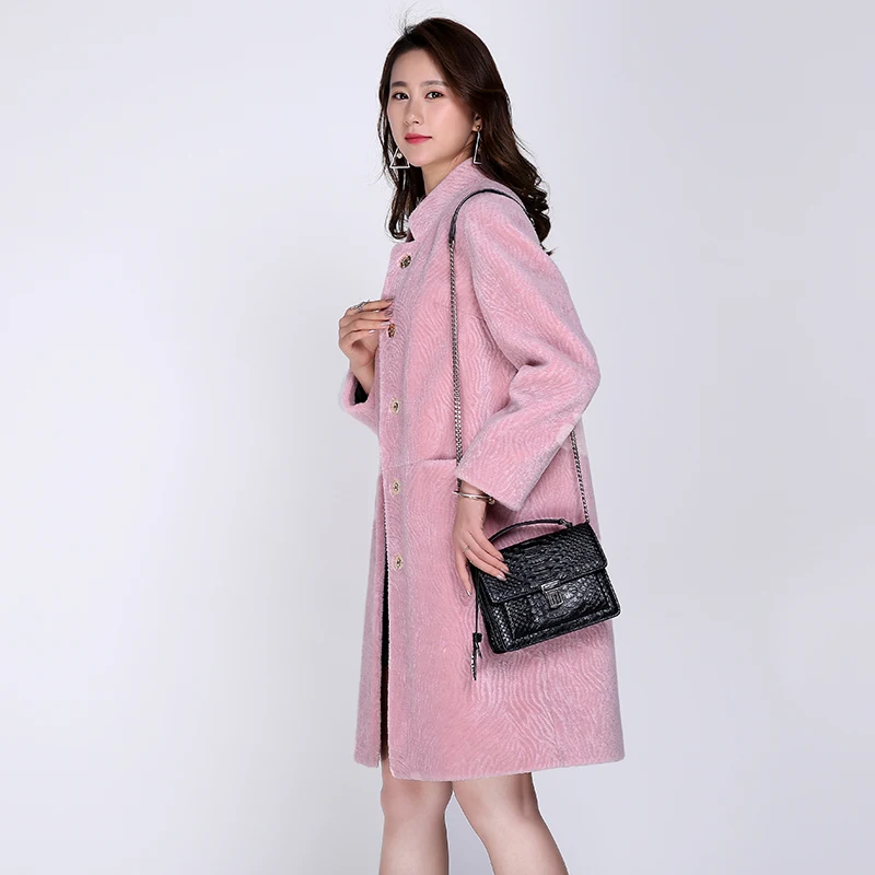 Korean Version Winter Women Hooded Slim Long Faux Fur Coat Warm Long-sleeved Loose Pink Black Female Fashion Faux Fur Outwear
Korean Version Winter Women Hooded Slim Long Faux Fur Coat Warm Long-sleeved Loose Pink Black Female Fashion Faux Fur Outwear
