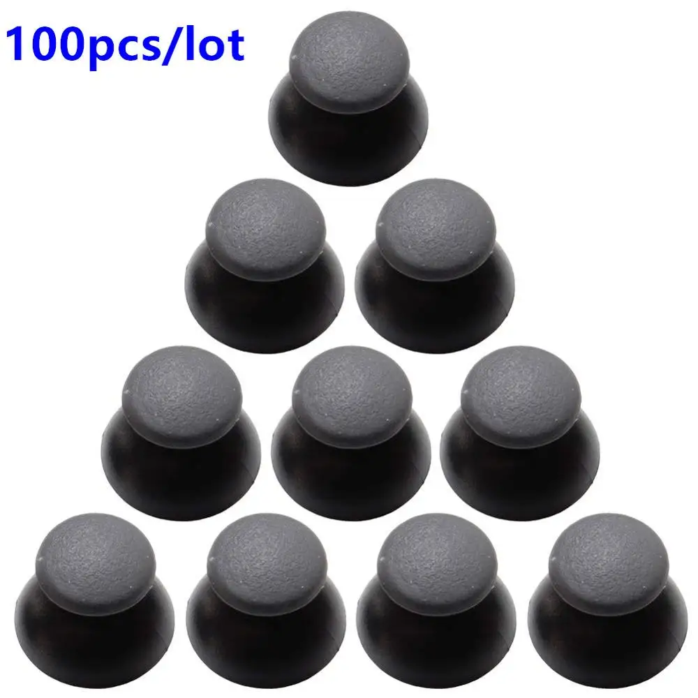 100PCS Black Replacement 3D Stick Analog Joystick Thumbstick Thumb Grip Cover Caps Shell for Sony PlayStation 3 PS3 Controller
100PCS Black Replacement 3D Stick Analog Joystick Thumbstick Thumb Grip Cover Caps Shell for Sony PlayStation 3 PS3 Controller
