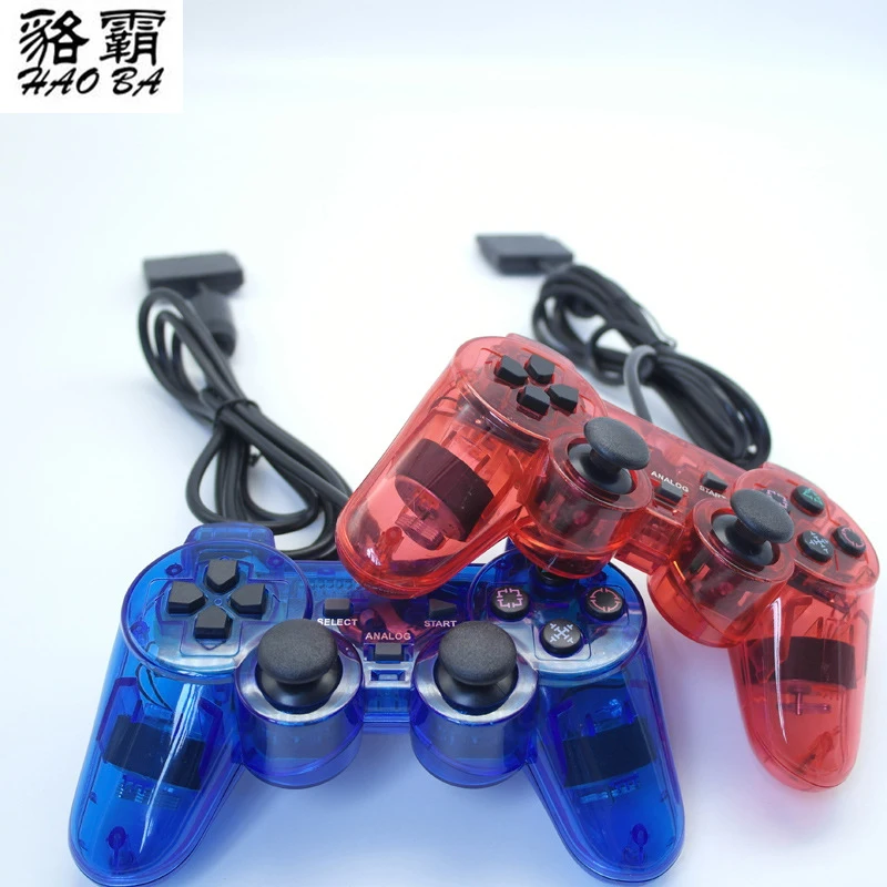 Haoba 2 шт. хорошее качество 1.5 м проводной контроллер для PS2 двойной джойстик