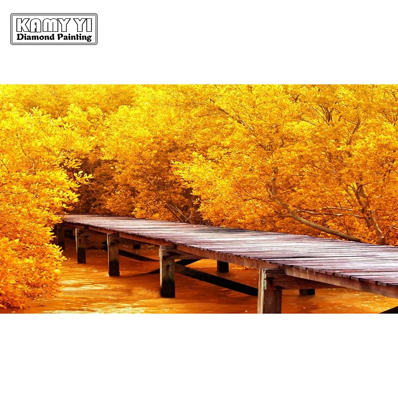 5D Diamond painting crystal Golden maple leaves Scenic 3D cross stitch pattern diamond embroidery Rhinestone home Decor
5D Diamond painting crystal Golden maple leaves Scenic 3D cross stitch pattern diamond embroidery Rhinestone home Decor