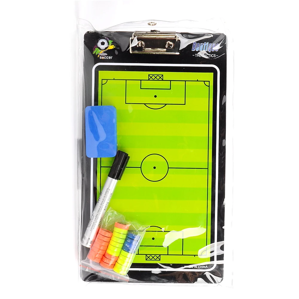 Football Soccer Coaching Board Tactics Plate Magnetic Teaching Board Tactical Command Straight Football Tactics Exercise Plate
Football Soccer Coaching Board Tactics Plate Magnetic Teaching Board Tactical Command Straight Football Tactics Exercise Plate