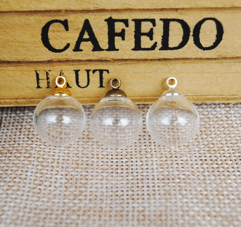 NEW 100sets/lot 14mm*4mm(opening) glass globe bubble & 6mm cap with ring set DIY Glass bottle vial pendant
NEW 100sets/lot 14mm*4mm(opening) glass globe bubble & 6mm cap with ring set DIY Glass bottle vial pendant