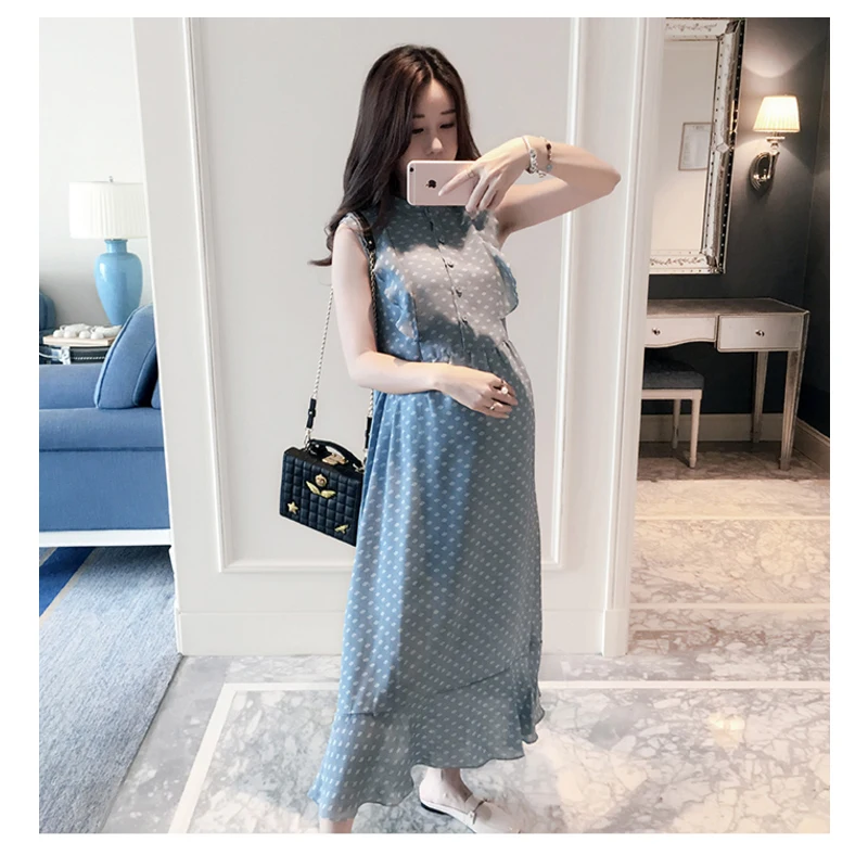 OkayMom Summer Maternity Breastfeeding Dresses Clothes Pregnant Women Nursing Dress Pregnancy Wear Long Chiffon Lactate Clothing
OkayMom Summer Maternity Breastfeeding Dresses Clothes Pregnant Women Nursing Dress Pregnancy Wear Long Chiffon Lactate Clothing