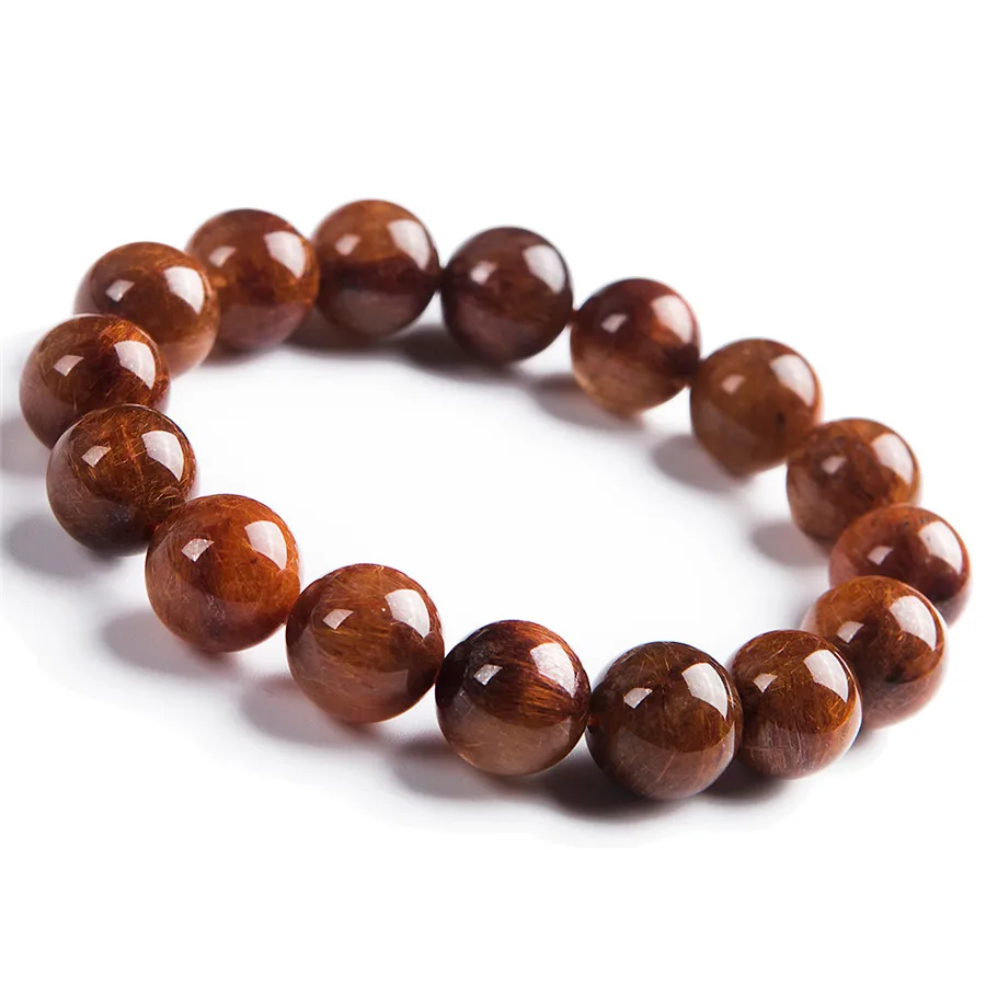 Natural Genuine Copper Needle Rutilated Quartz Powerful Stone Beads Women Lady Bracelet 13mm
Natural Genuine Copper Needle Rutilated Quartz Powerful Stone Beads Women Lady Bracelet 13mm