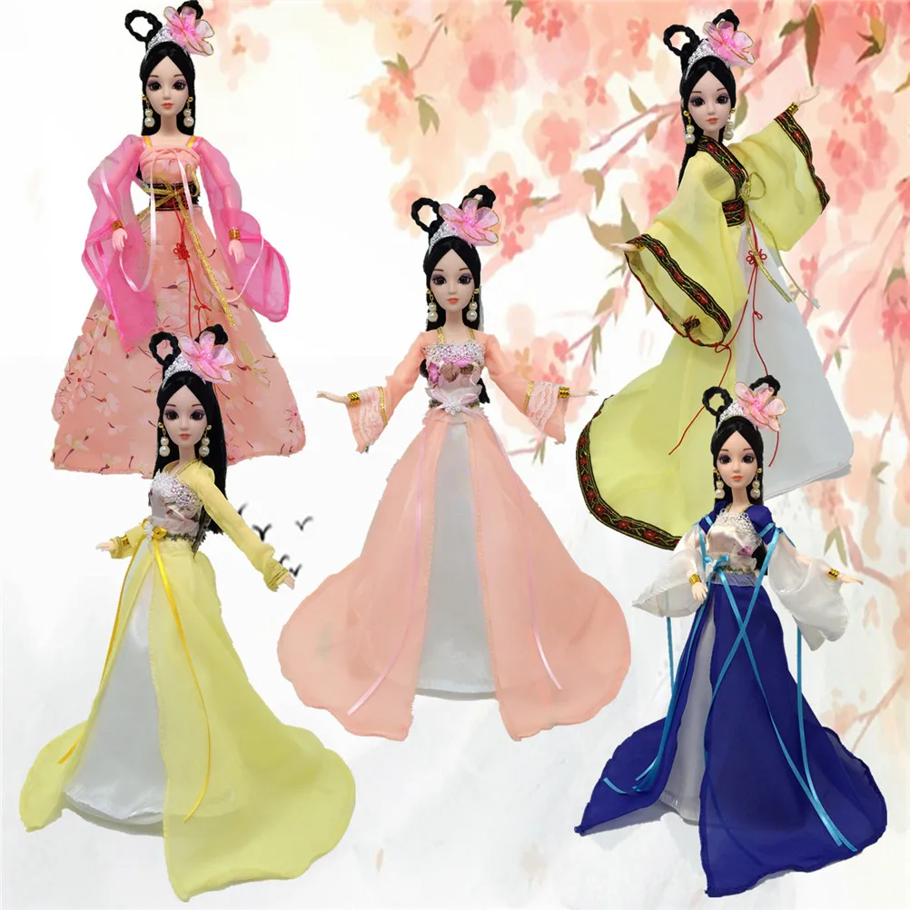 Doll Party Dress Chinese Ancient Traditional Beauty Fairy Costume Clothes Dress For Evening Dresses Doll Accessories
Doll Party Dress Chinese Ancient Traditional Beauty Fairy Costume Clothes Dress For Evening Dresses Doll Accessories