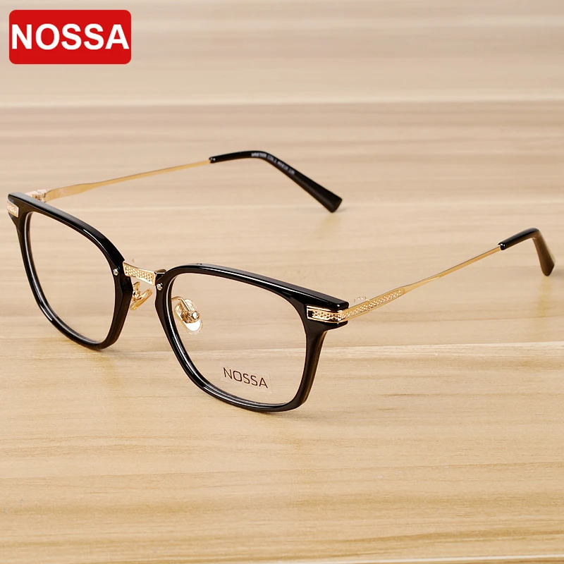 

NOSSA Women And Mens Transparent Glasses Floral Eyeglasses Optical Prescription Eyewear Frame Myopia Elder Reading Glasses Frame