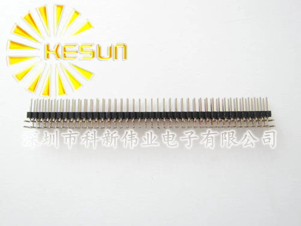FREE SHIPPING 100pcs/lot 2.54mm Double Row Male 2X40 Copper RIGHT ANGLE Pin Header Strip Good quality
FREE SHIPPING 100pcs/lot 2.54mm Double Row Male 2X40 Copper RIGHT ANGLE Pin Header Strip Good quality
