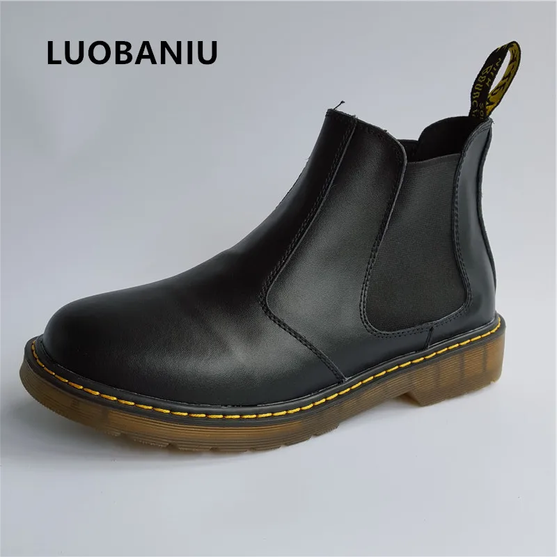 New Leather Shoes Men Winter Boots Outdoor Botas Work Men Boots Autumn Men Shoes Black Big Size 2018
New Leather Shoes Men Winter Boots Outdoor Botas Work Men Boots Autumn Men Shoes Black Big Size 2018