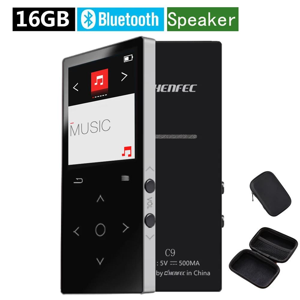 Hi Fi Bluetooth MP4 плеер Динамик 16 GB Высокое качество без потерь Музыкальный с 1 8 дюйма