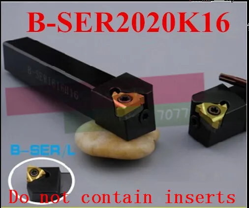 B-SER2020K16 20*20mm External Thread Turning Tool Lathe Cutting Tools CNC Turning Lathe Machine Tools Turning Tool Holder
B-SER2020K16 20*20mm External Thread Turning Tool Lathe Cutting Tools CNC Turning Lathe Machine Tools Turning Tool Holder