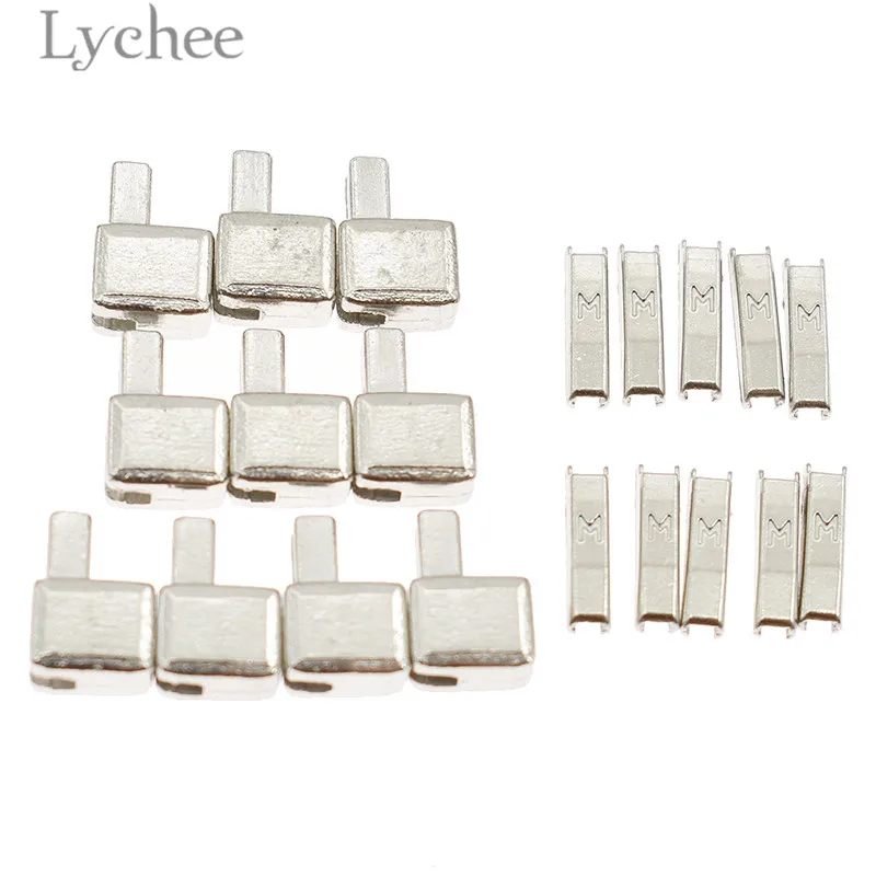 Lychee Life 10 комплектов 3 # металлическая застежка молния с открытым концом DIY