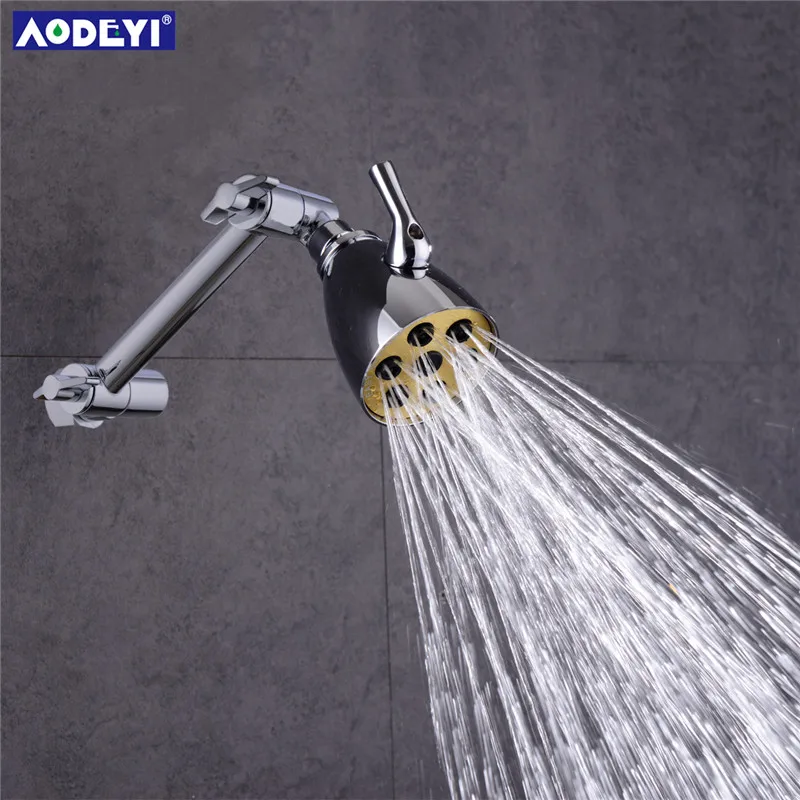 3 Modes Brass Rain Shower Head Saveing Water Rainfall Body Jet Adjust Shower arm
3 Modes Brass Rain Shower Head Saveing Water Rainfall Body Jet Adjust Shower arm