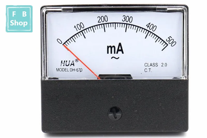 AC DH-670/CQ-670 1mA 5mA 10mA 50mA 100mA 200mA 300mA 500mA аналоговый ток Панель метр амперметр переменного тока Амперметр
AC DH-670/CQ-670 1mA 5mA 10mA 50mA 100mA 200mA 300mA 500mA аналоговый ток Панель метр амперметр переменного тока Амперметр