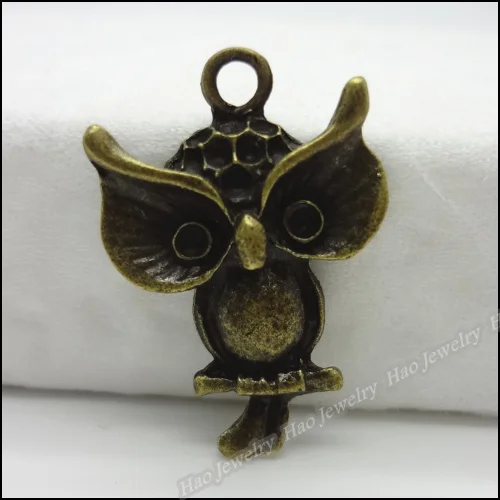 40pcs Vintage Charms Owl Pendant Antique bronze Fit Bracelets Necklace DIY Metal Jewelry Making
40pcs Vintage Charms Owl Pendant Antique bronze Fit Bracelets Necklace DIY Metal Jewelry Making