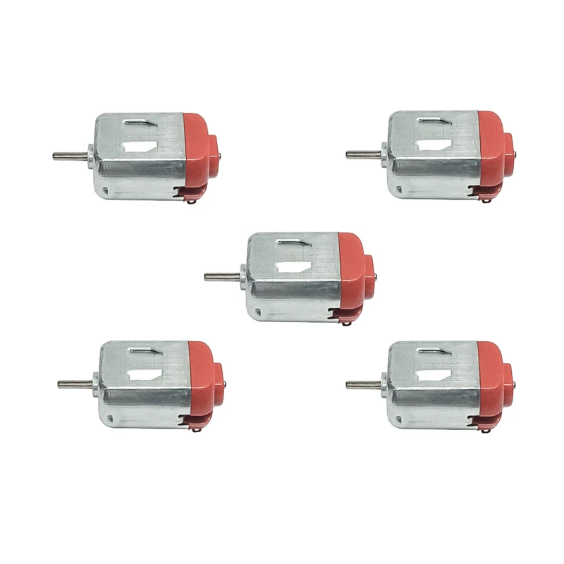 2/5/10PCS 130 DC Miniature Micro Motor 3-12V 12000Rpm High Speed Mini Micro DC Motor 130 For DIY Toys Hobbies Smart Car
2/5/10PCS 130 DC Miniature Micro Motor 3-12V 12000Rpm High Speed Mini Micro DC Motor 130 For DIY Toys Hobbies Smart Car