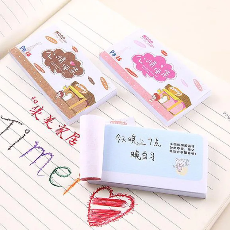 Coloffice Korea cute 2pc/lot creative stationery sticky note paper 50 pages color pages memo pad Scratchpad wholesale stationery
Coloffice Korea cute 2pc/lot creative stationery sticky note paper 50 pages color pages memo pad Scratchpad wholesale stationery