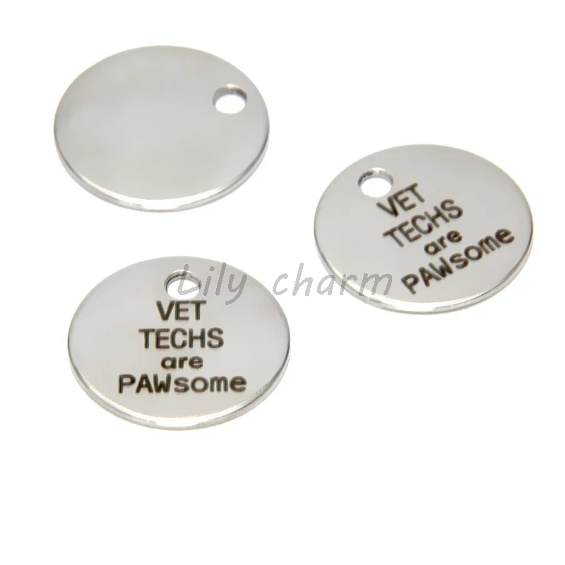 10pcs/lot Vet techs are pawsome charm silver tone Veterinary Technician message charm pendant 20mm
10pcs/lot Vet techs are pawsome charm silver tone Veterinary Technician message charm pendant 20mm