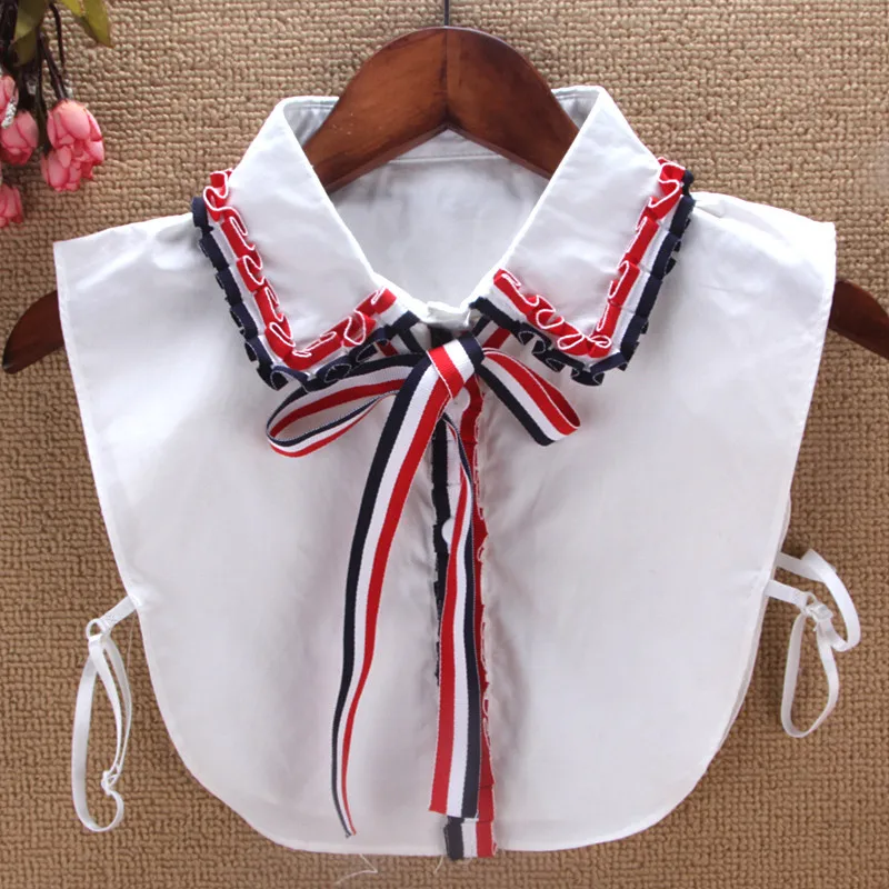 Cuello Falso Removable Peto Mujer Elegant Ruffle Fake Collar Striped Thank Vest Chemisier Faux cols China Garment femme Croptop
Cuello Falso Removable Peto Mujer Elegant Ruffle Fake Collar Striped Thank Vest Chemisier Faux cols China Garment femme Croptop