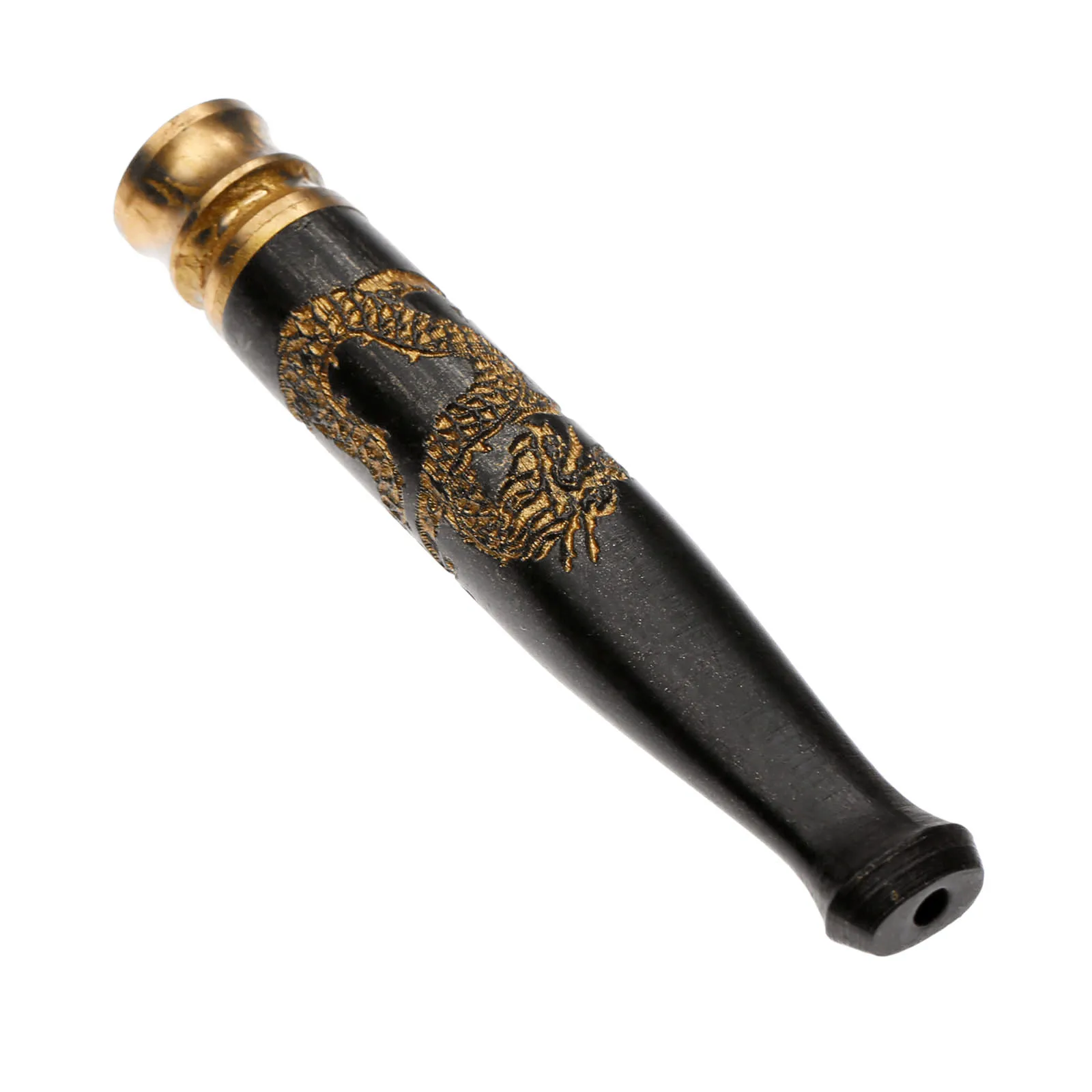 1Pc Handmade Ebony Carving Dragon Smoke Smoking Pipe Bit Straight Filter Wooden Tobacco Filter Cigarette Holder
1Pc Handmade Ebony Carving Dragon Smoke Smoking Pipe Bit Straight Filter Wooden Tobacco Filter Cigarette Holder