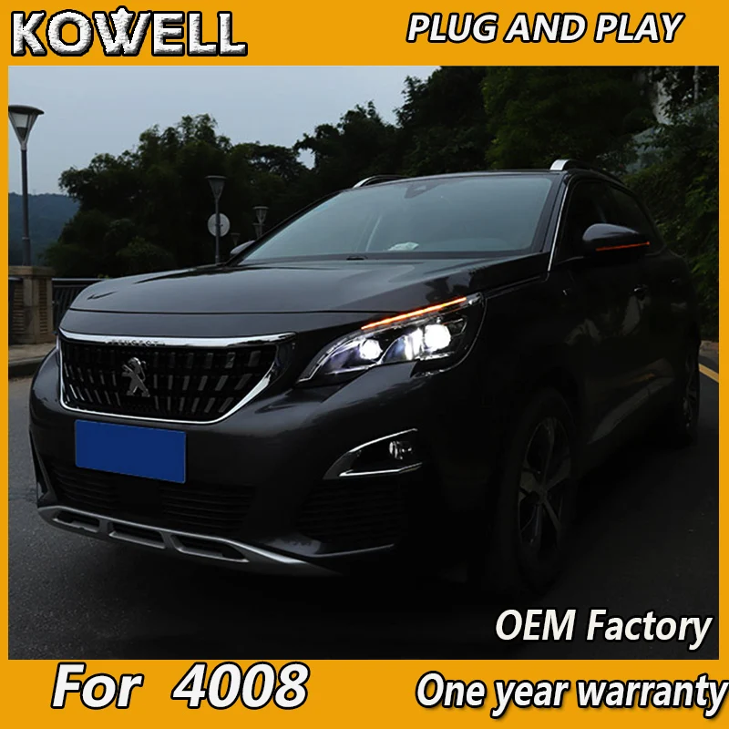 Car headlight for Peugeot 4008 5008 2017-2018 Headlights LED Angel eyes Signal light DRL Daytime light Bi-Xenon lens
Car headlight for Peugeot 4008 5008 2017-2018 Headlights LED Angel eyes Signal light DRL Daytime light Bi-Xenon lens
