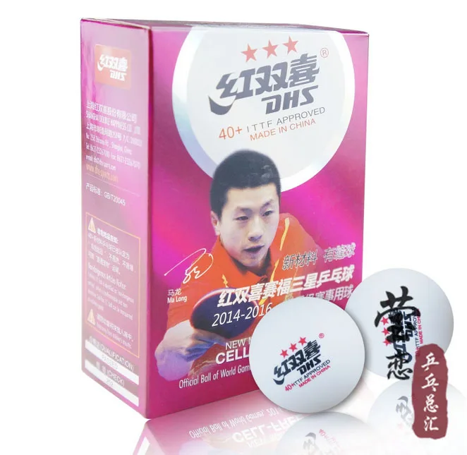 original DHS 40+ New Material CELL FREE Seamed 3 Star DHS Table Tennis Balls Professional White PingPong Balls ITTF Approved
original DHS 40+ New Material CELL FREE Seamed 3 Star DHS Table Tennis Balls Professional White PingPong Balls ITTF Approved