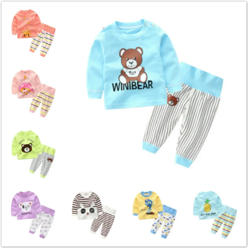 Spring Autumn Baby Boys Clothing Set Long Sleeve T-Shirt+Pants 2pcs Suit Children's Underwear Set Infant Girl Casual Pajamas Set
Spring Autumn Baby Boys Clothing Set Long Sleeve T-Shirt+Pants 2pcs Suit Children's Underwear Set Infant Girl Casual Pajamas Set
