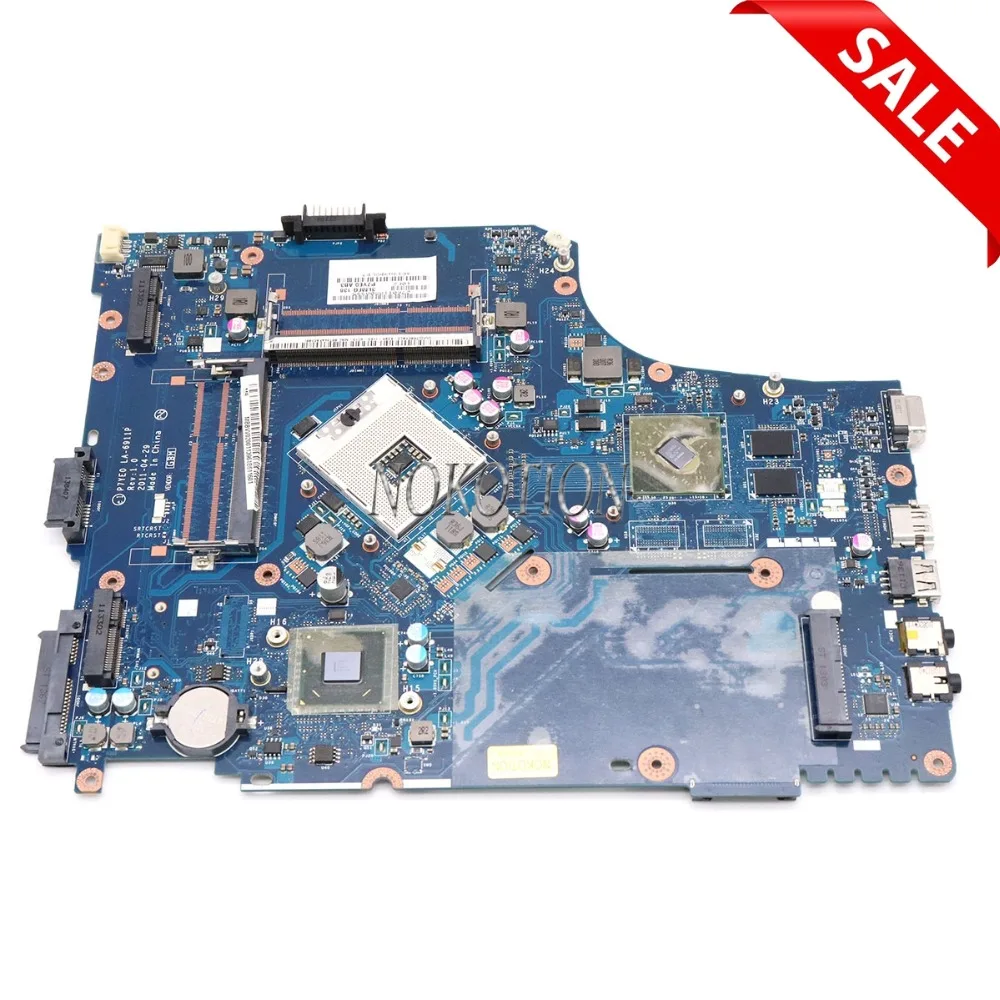 NOKOTION MB.BVV02.001 P7YE0 LA-6911P Rev 1.0 MBBVV02001 For acer aspire 7750 7750g motherboard HM65 DDR3 HD 7400M ATI graphics
NOKOTION MB.BVV02.001 P7YE0 LA-6911P Rev 1.0 MBBVV02001 For acer aspire 7750 7750g motherboard HM65 DDR3 HD 7400M ATI graphics