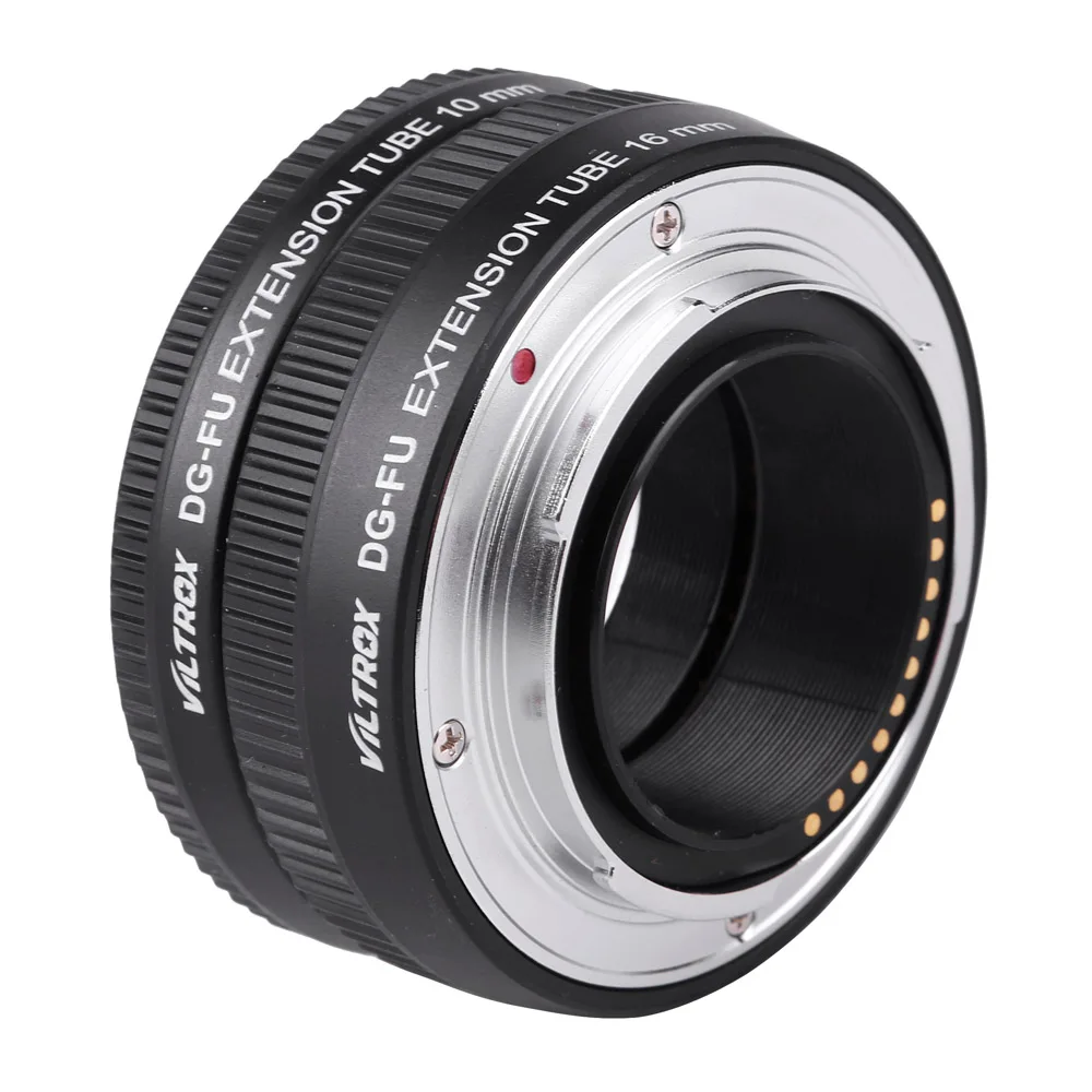 2023 VILTROX Macro AF Auto Photography Extension DG Tube 10mm 16mm Set Ring Metal Mount for Fujifilm X Mount Macro Lens
2023 VILTROX Macro AF Auto Photography Extension DG Tube 10mm 16mm Set Ring Metal Mount for Fujifilm X Mount Macro Lens