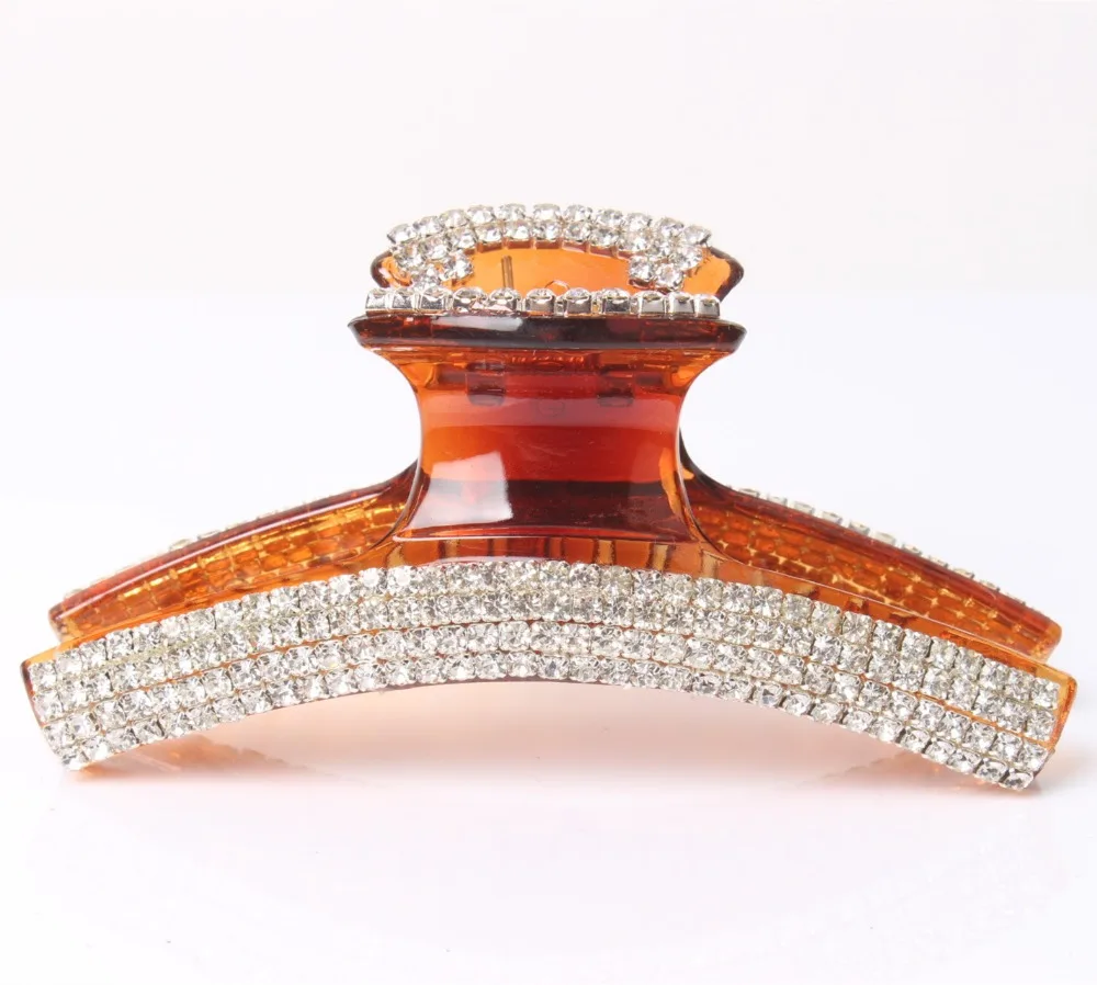 Fine Chinese Hair Accessories Hot Sale Style Hair Claw Clip Long Large Brown Moon Plastic Hair Clamp Clip
Fine Chinese Hair Accessories Hot Sale Style Hair Claw Clip Long Large Brown Moon Plastic Hair Clamp Clip
