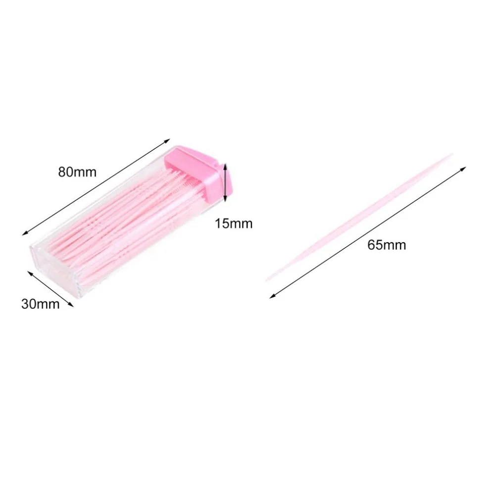 Portable Double Head Brush Tooth Picks Plastic Interdental Toothpick Brush 50 PCS Hotel Dental Picks Oral Care
Portable Double Head Brush Tooth Picks Plastic Interdental Toothpick Brush 50 PCS Hotel Dental Picks Oral Care