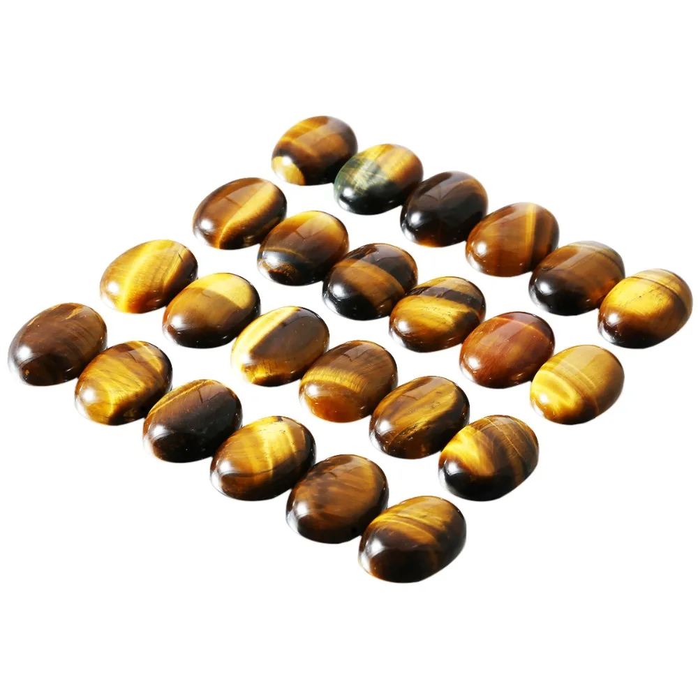 TUMBEELLUWA 1Lot (20Pc) 13x18x5mm Tiger's Eye Stone Oval Stone CAB Cabochons Flatback Beads for Jewelry Making
TUMBEELLUWA 1Lot (20Pc) 13x18x5mm Tiger's Eye Stone Oval Stone CAB Cabochons Flatback Beads for Jewelry Making