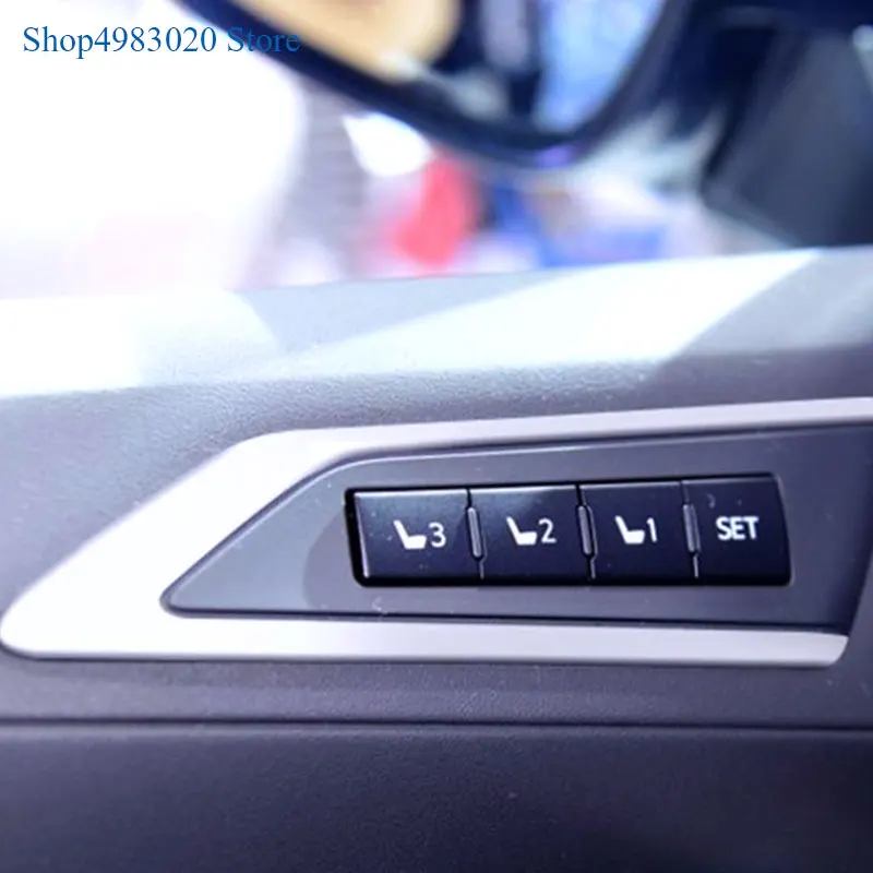 ABS chrome Seat Adjustment Memory Button Switch Decoration Frame Cover Trim ABS Fit For Toyota Alphard / Vellfire AH30 2016-2019
ABS chrome Seat Adjustment Memory Button Switch Decoration Frame Cover Trim ABS Fit For Toyota Alphard / Vellfire AH30 2016-2019