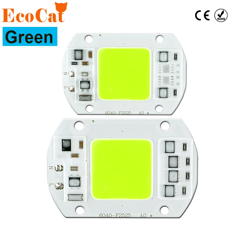 Green LED Bulb 20W 30W 50W 220V 240V LED COB Chip beads Smart IC Driver Fit For DIY LED Spotlight Floodlight LED lamp
Green LED Bulb 20W 30W 50W 220V 240V LED COB Chip beads Smart IC Driver Fit For DIY LED Spotlight Floodlight LED lamp