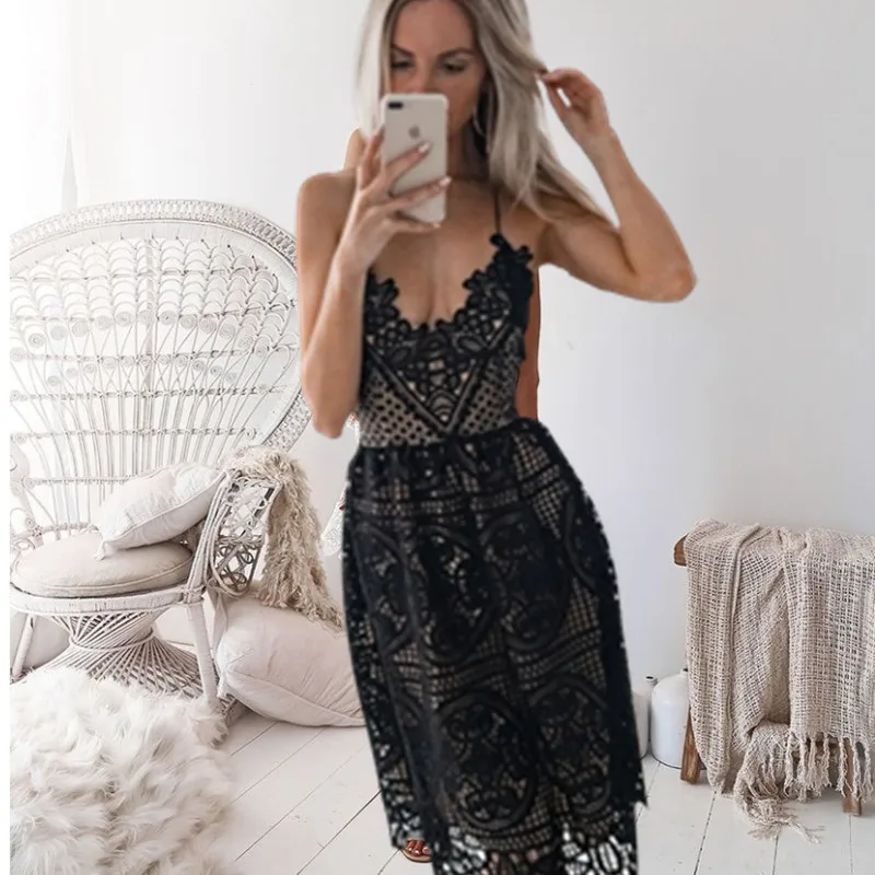 dress women sexy lace halter plus size christmas vintage 2019 fashion woman clothes white party dresses club gothic summer
dress women sexy lace halter plus size christmas vintage 2019 fashion woman clothes white party dresses club gothic summer