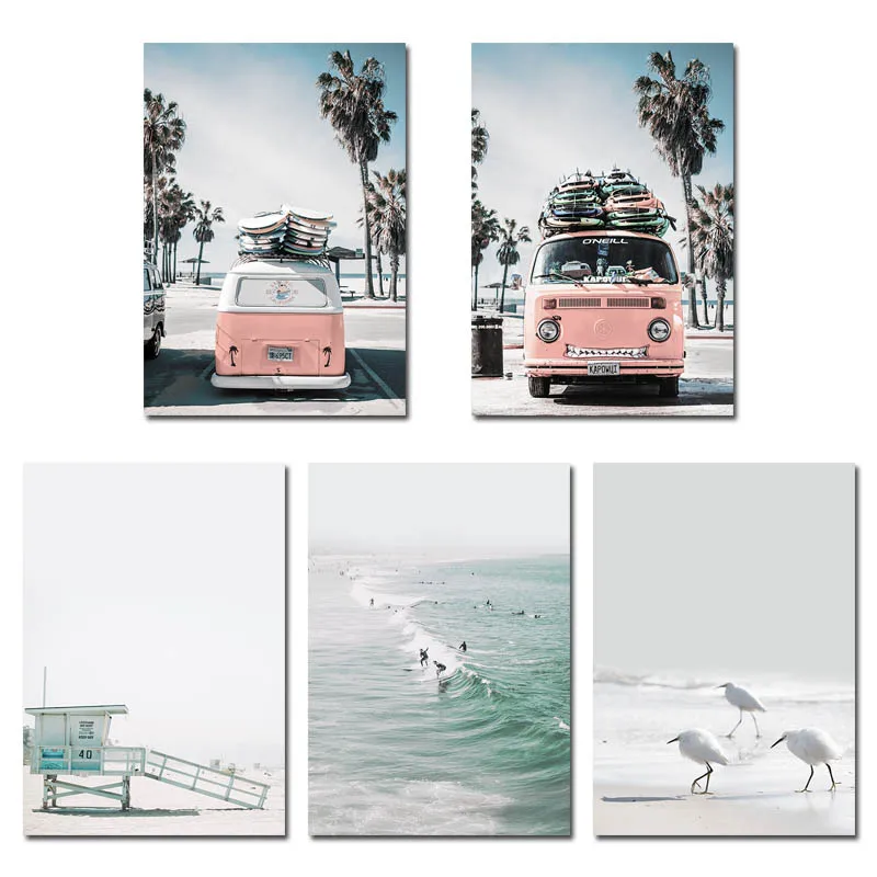 Scandinavian Tropical Landscape Sea Beach Bus Decor Wall Art Canvas Painting Nordic Posters Art Wall Pictures Unframed
Scandinavian Tropical Landscape Sea Beach Bus Decor Wall Art Canvas Painting Nordic Posters Art Wall Pictures Unframed