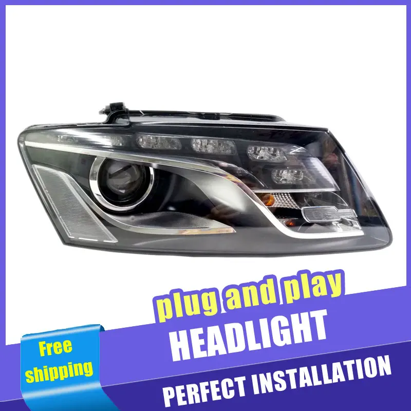 2PCS Car Style LED headlights for Audi Q5 2009 for Q5 head lamp LED DRL Lens Double Beam H7 HID Xenon bi xenon lens
2PCS Car Style LED headlights for Audi Q5 2009 for Q5 head lamp LED DRL Lens Double Beam H7 HID Xenon bi xenon lens