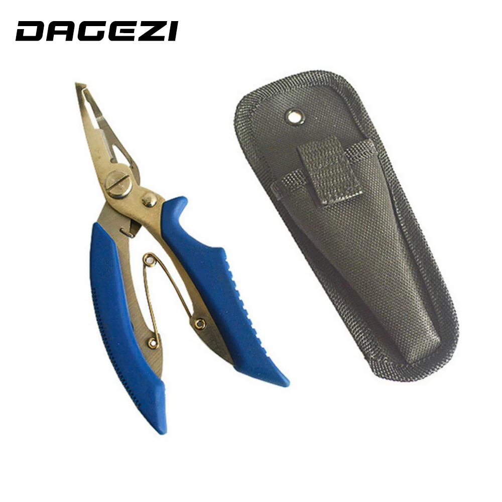 DAGEZI Fishing Multifunction Plier Stainles Steel Carp Fishing Accessories Fishing tackle Lure Hook Remover Line Cutter Scissors
DAGEZI Fishing Multifunction Plier Stainles Steel Carp Fishing Accessories Fishing tackle Lure Hook Remover Line Cutter Scissors